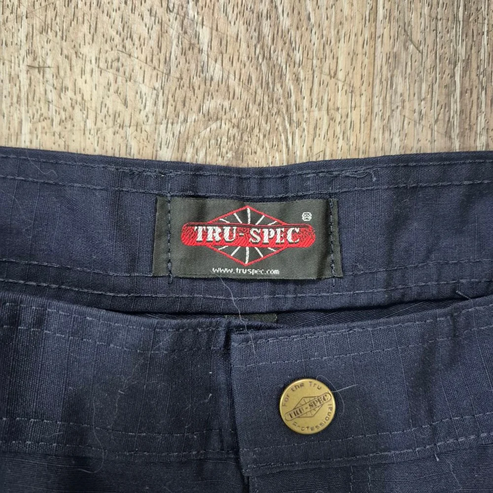 Men's TRU-SPEC Navy Cargo Shorts Waist 36
